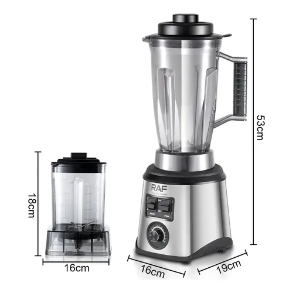 Miniatura 3 de Licuadora Superior 2 En 1 Electrica